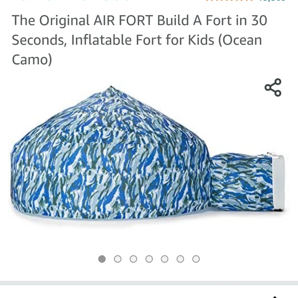 Inflatable fort